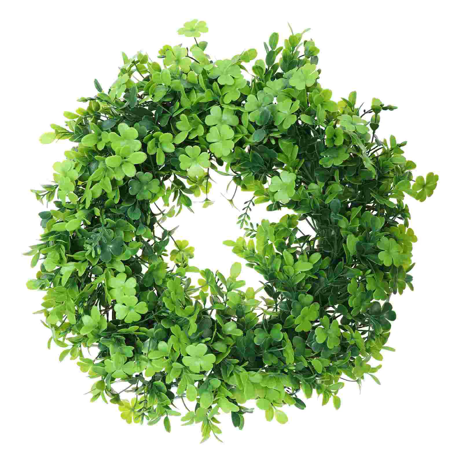 

Artificial Garland Coronas Para Puertas De Entrada Saint Patrick's Day Decorate