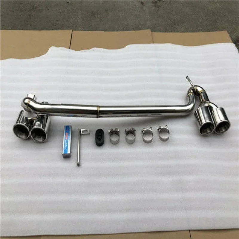 5 Series 520li/5ali/F10/F18 Upgrade Tailpipe -out Four-Row Square Nozzle Modification Exhaust Pipe Mute