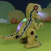 Electric Walking Spray Dinosaur Robot With LED Light & Realistic Sound Mechanical Dinosaurs Model Toy For Kids Birthday Gifts 5