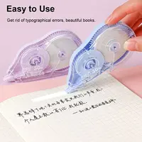 5Pcs/Set Correction Tape Roller 30m*5mm White Sticker Tape Simple Error Eraser Tape Student Stationery School Supplies 150m New 3
