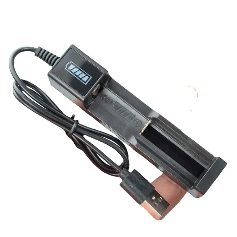 USB 3.7V4.2V 16340 14500 18650 26650 Charge Lithium Battery Charger Suitable for 301 303 Laser Pen Battery Charger flashlight Lithium Battery Charger