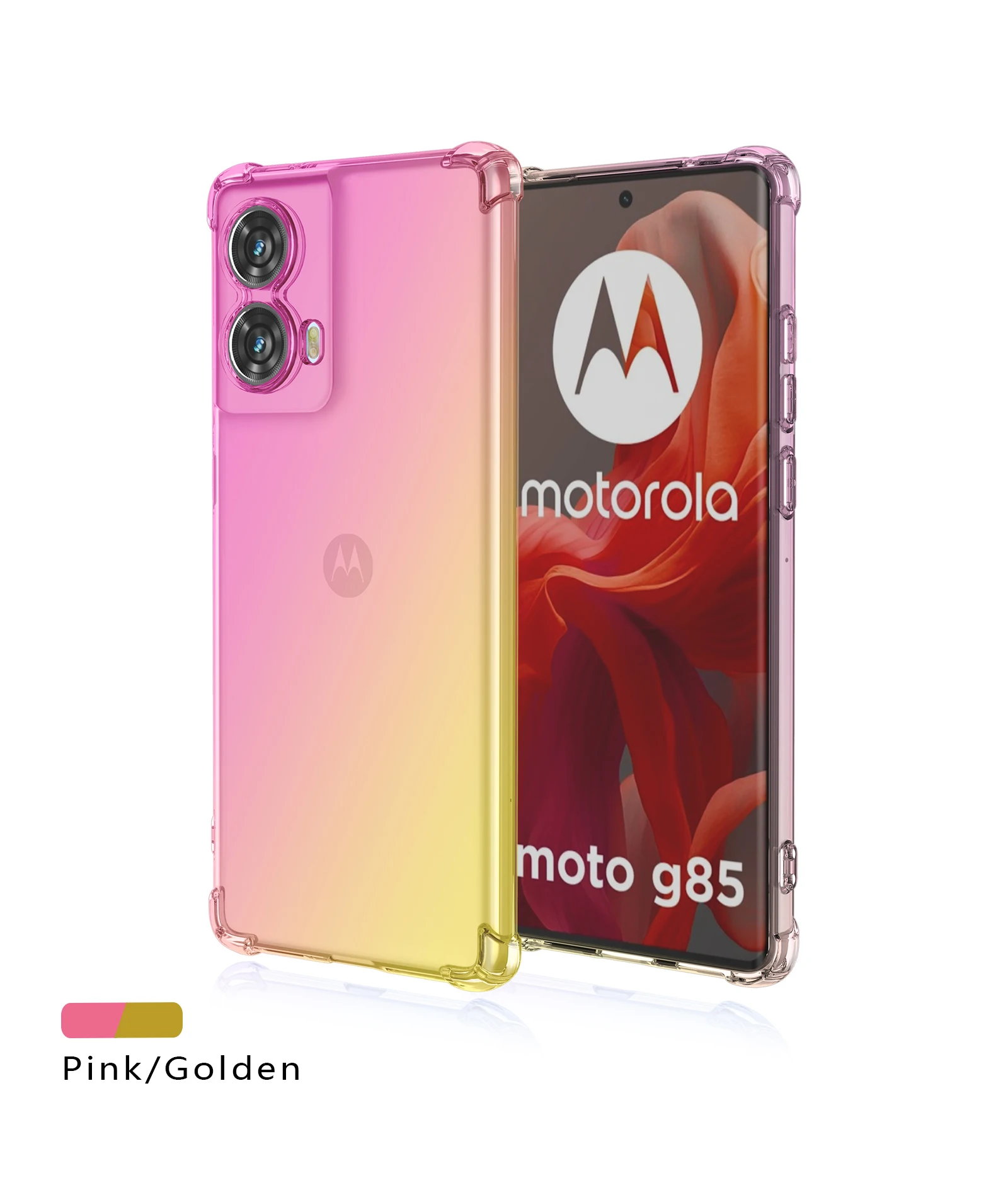 Shockproof Gradient Silicone TPU Protective Phone Case – Durable & Stylish Cover