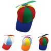 Funny Snapback Hat Helicopter Propeller Adventure Dad Hat Rainbow Bamboo Dragonfly Baseball Cap For Adult Kids Boys Girls 1