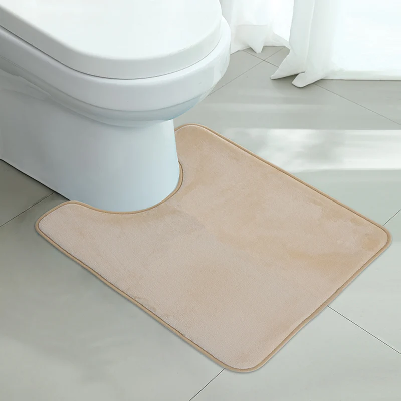 U-SHAPE Bathroom Floor Mat Toilet Mat Anti-slip Bathroom Mat Absorbent Bath Mat Home Decoration BEST SELLERS U-SHAPE Bathroom Floor Mat Toilet Mat Anti-slip Bathroom Mat Absorbent Bath Mat Home Decoration BEST SELLERS