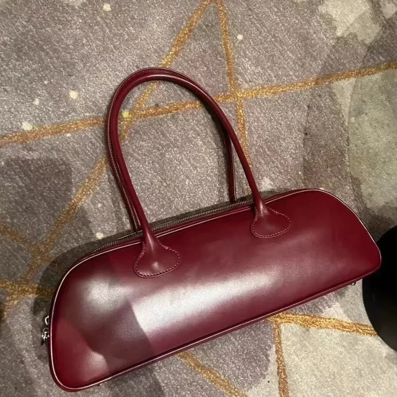 High-capacity Shoulder Bags for Women New Office Lady PU Underarm Bag Fashion Solid Popular Tote Bag Classic Bolsos Сумка - 2