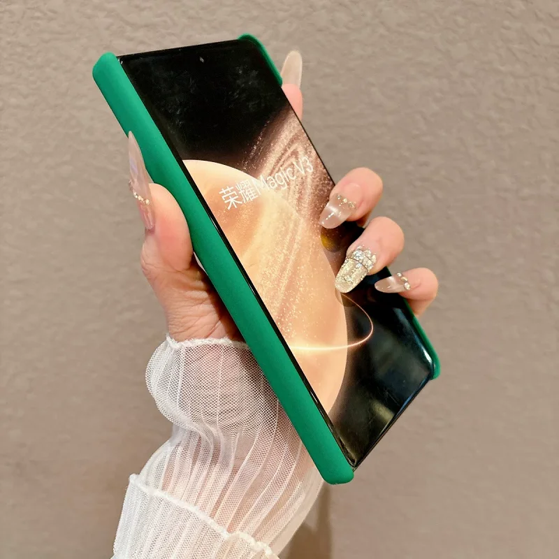 Matte PU Leather Hinge Protection Cover