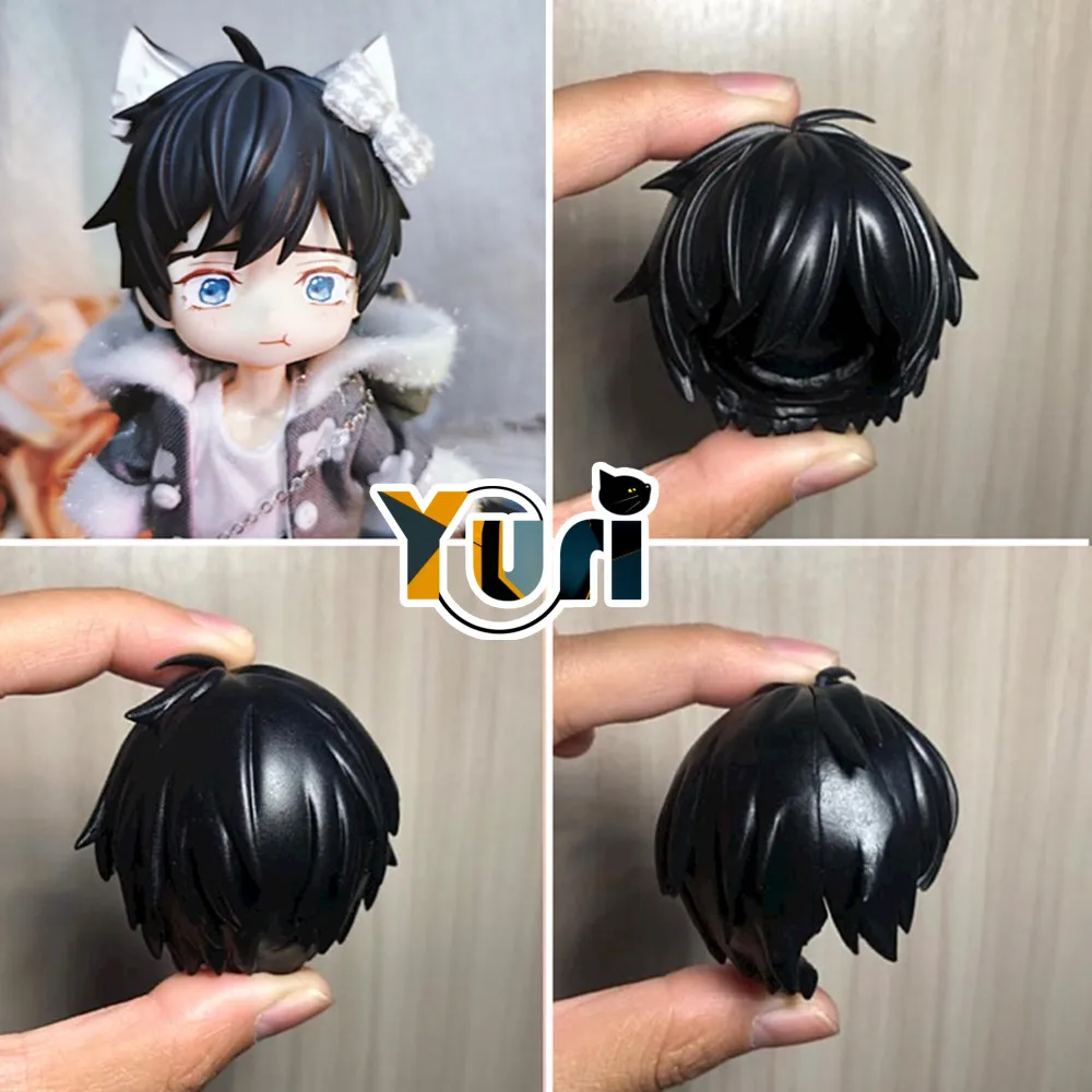 

Anime 10 Count Kurose Riku Handmade OB11 Colored Hair Wig Game Cosplay Cute C