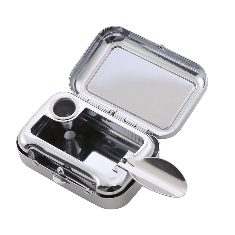 Mini Metalen Sigaret Asbak Mode Wiht Afsluitbare Deksel Desktop Ash Outdoor Pocket Asbak Gift Voor Man| | - AliExpress