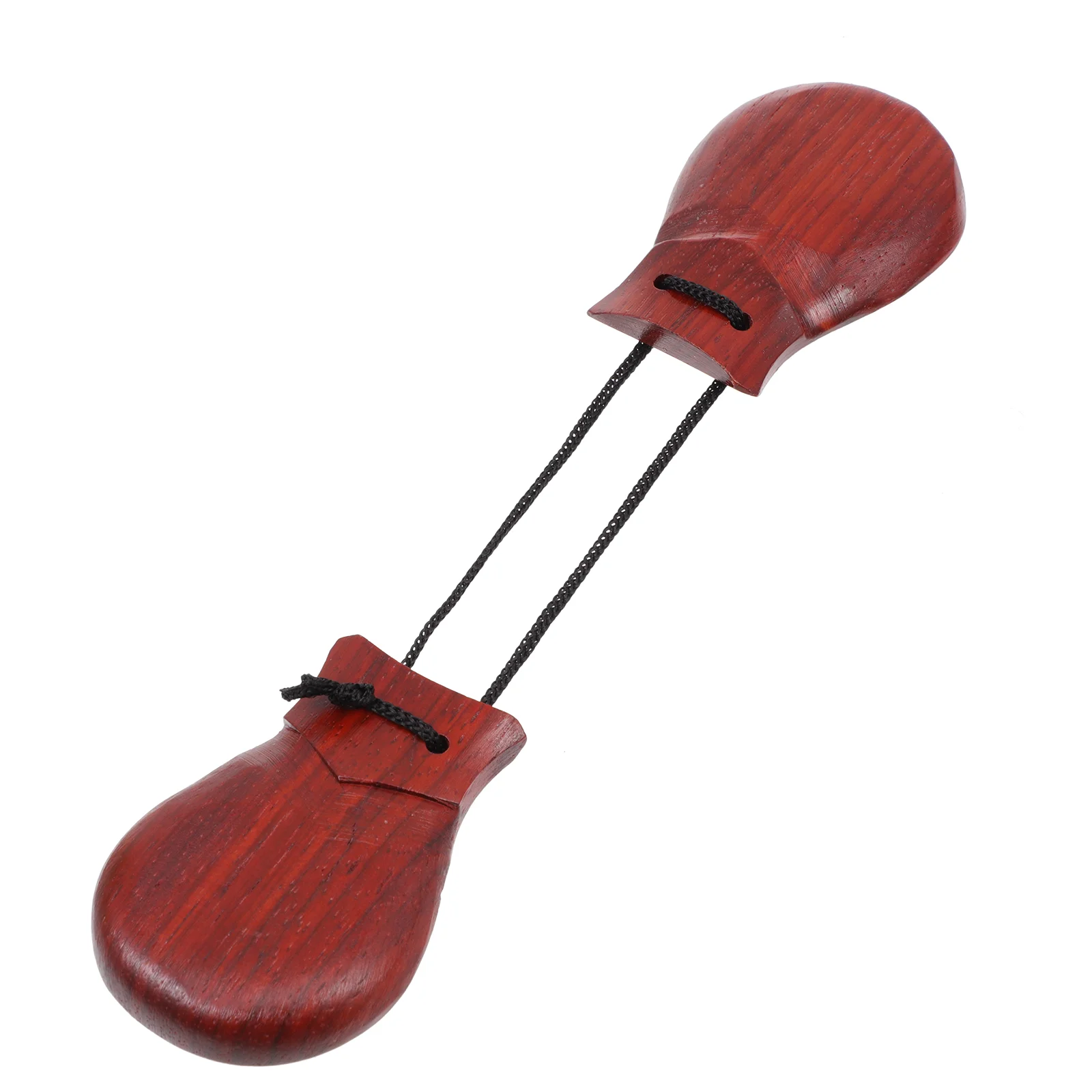 

Spanish Castanets Kids Toy Instrument Wooden Playset Musical Small Toys Pear Percussion Plaything Preschool for