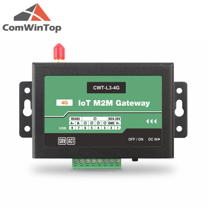 

CWT-L3-4G 2Di + 2Ai 4G Modbus Tcp IO модуль, 4g удаленный терминал