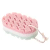 3 Layer Sponge Bath Towel Body Scrub Massage Brush Deep Cleaning Washcloth Skin Scrubber Exfoliating Skincare Shower Accessories 6