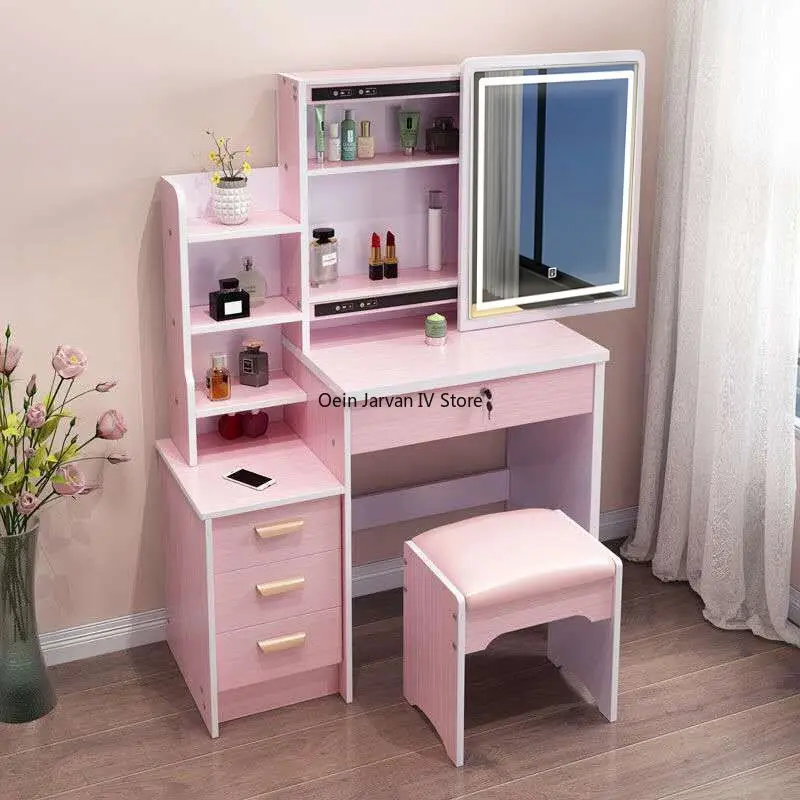 Buy ELTOP Engineer Wooden Dressing Table with Mirror 2 Drawer Storage for  Bedroom Home Furniture for Women/Girls Online at desertcartIsrael