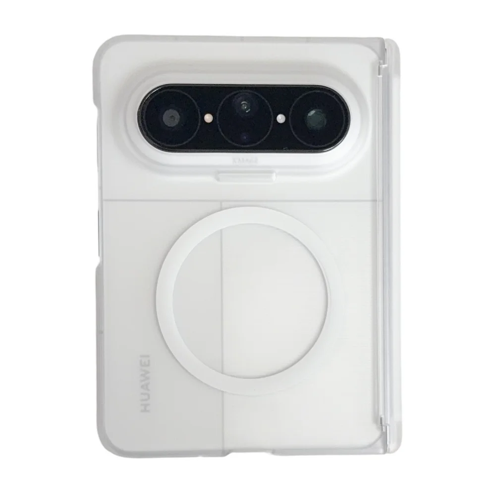Ultra-Thin Clear/Matte Foldable Phone Case with Hinge Protection & Anti-Scratch Cover