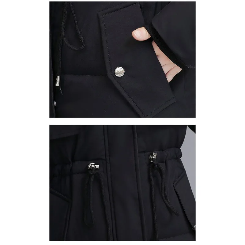 Рисунок 5 - Новинка 2023, женское пуховое пальто из хлопка