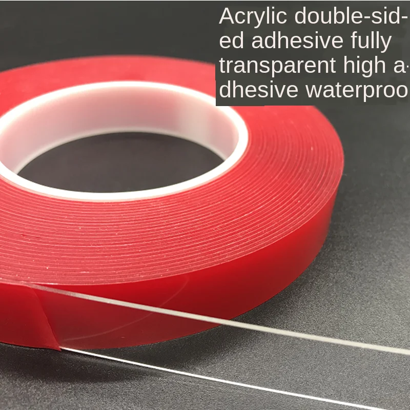 3Meter 5mm 6mm 8mm 10mm 12mm 15mm Double Sided Adhesive Super Strong Transparent Acrylic Foam Adhesive Tape No Traces Sticker