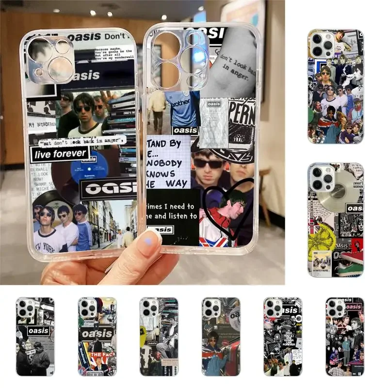 Custodia Per Telefono Band O-Oasis Per Iphone 7 8 Plus X Xr Xs 11 12 13 Se2020 Mini Custodia Per Cellulari Iphone 14 Pro Max