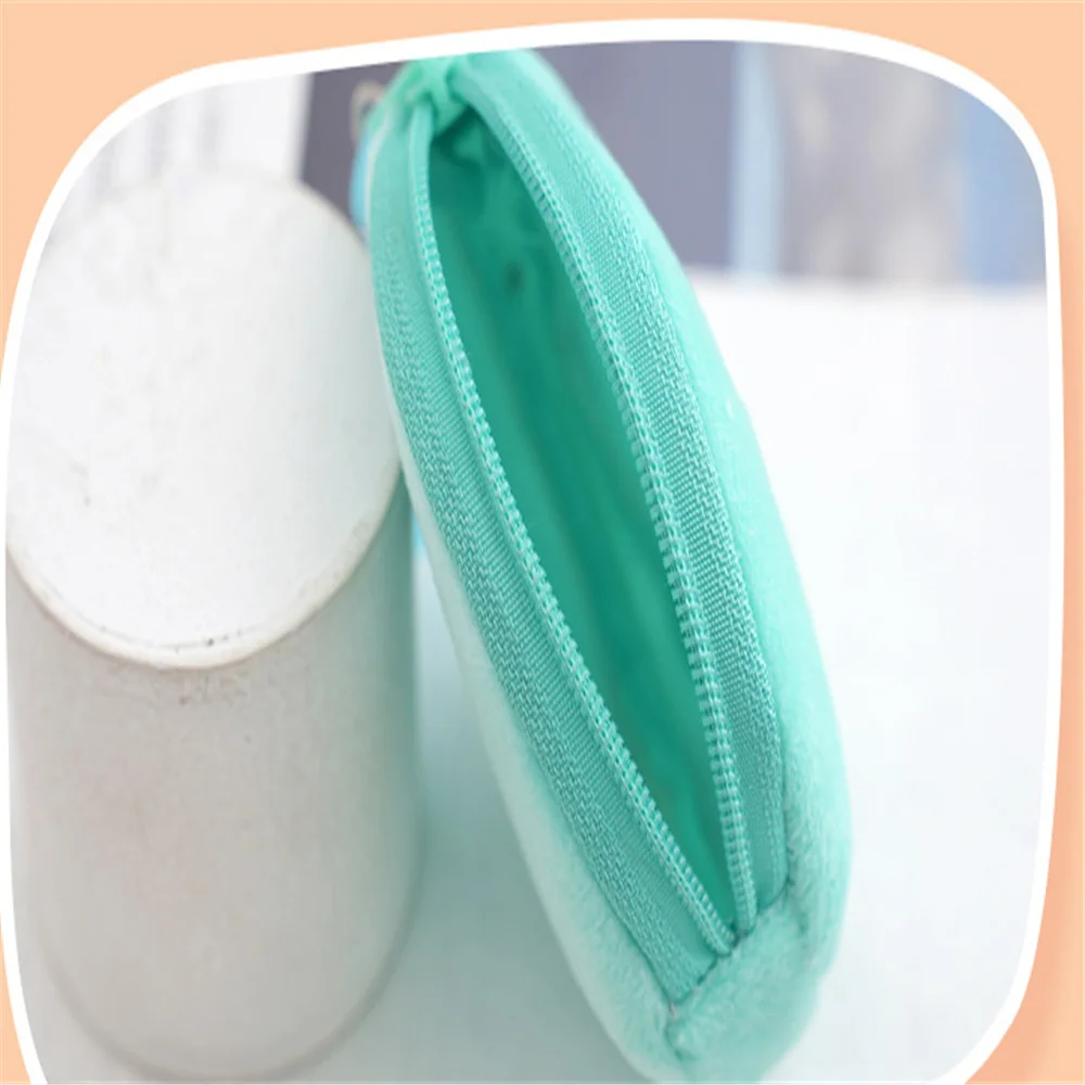36PCS 10CM 플러시 믹스 색상 동전 지갑 가방 파우치, 플러시 장난감 가방
