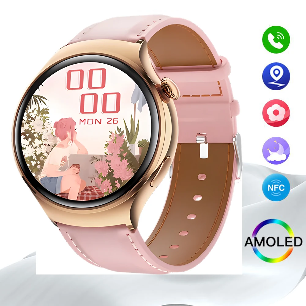 Per Xiaomi New Ladyes Smartwatch Women Smart Watch Fitness Tracker Nfc 1.27 Pollici Large Screentracker Bluetooth Call Smartwatch