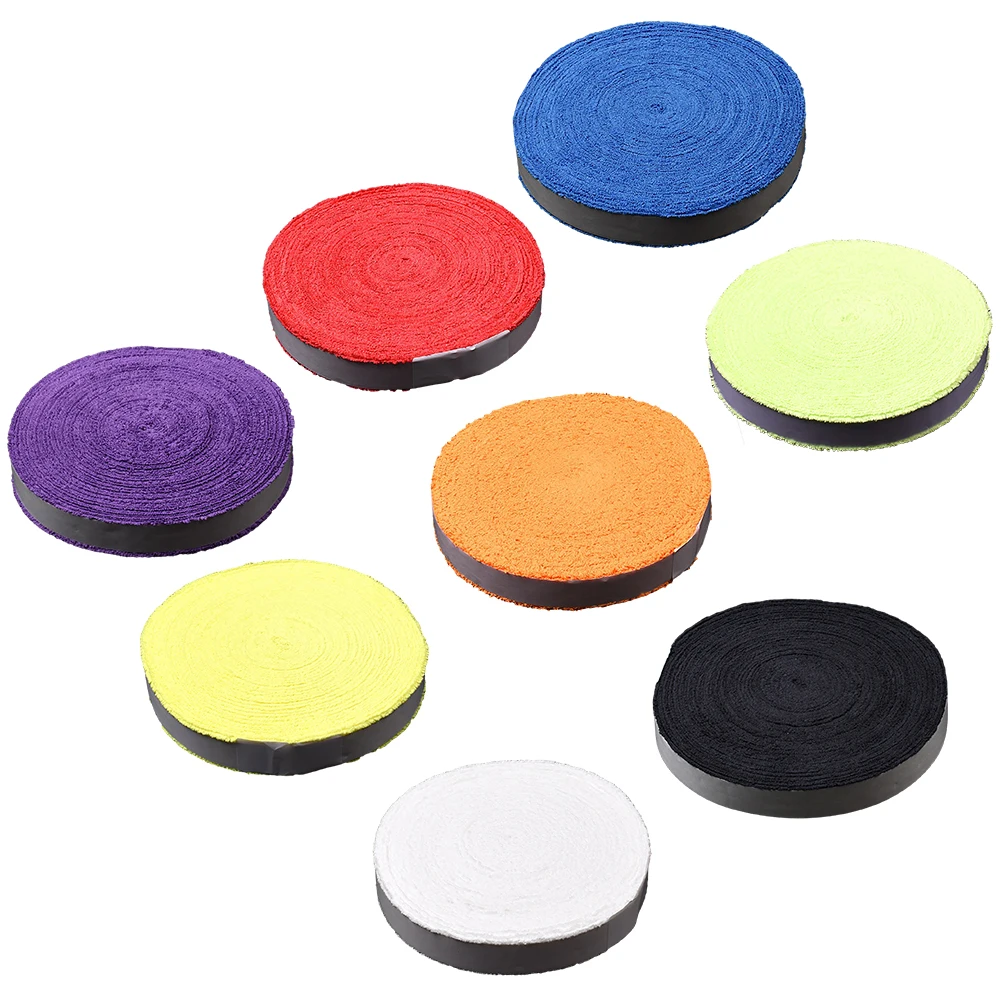 

YFASHION PU Sweatband Racket Grip Racket Wraps Tape Anti Slip For DIY Tennis Badminton Racket Grip Tape 1000 x 2.8 Cm