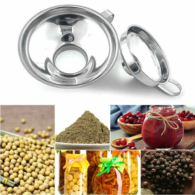 한정된 기간 동안 할인된 스테인레스 스틸 넓은 입 깔때기 구매하세요!