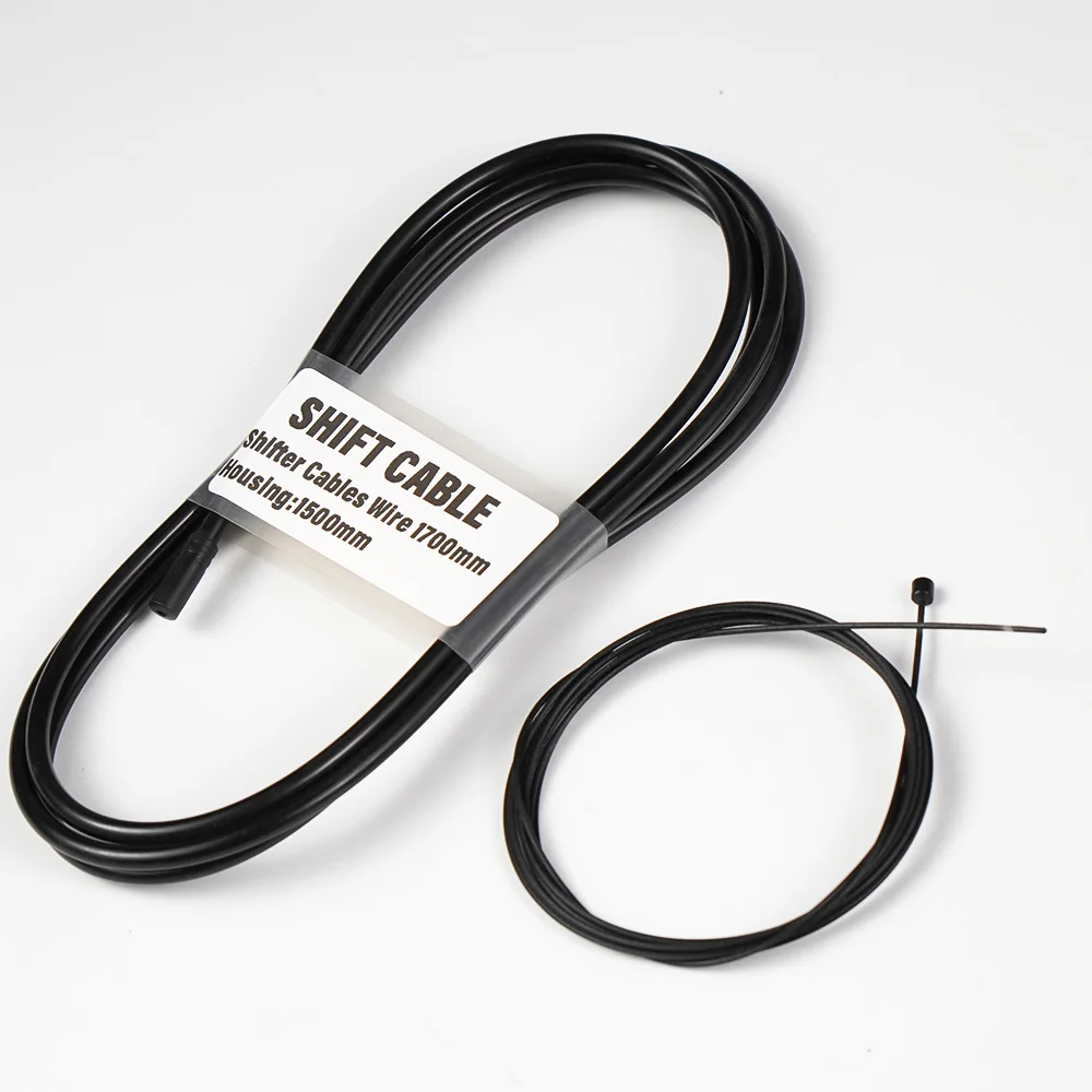 CNC Precision Bike Gear Shift Cable Set - Durable Derailleur Housing & Stainless Inner Wire for Mountain & Road Bikes