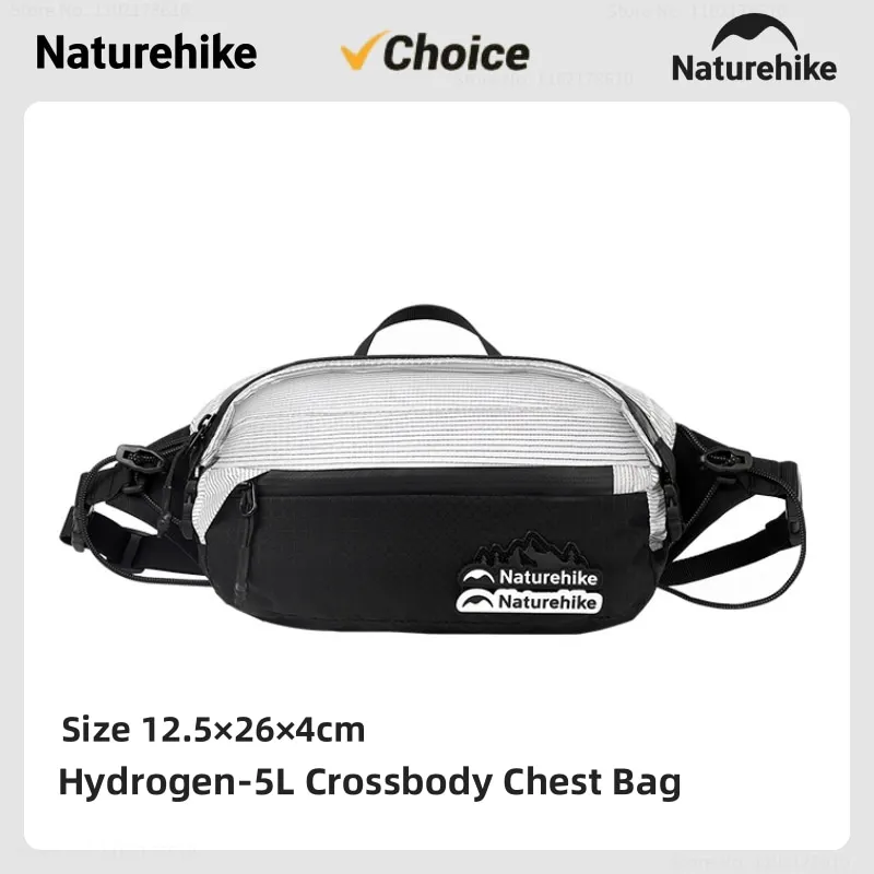 Naturehike5LCrossbodyBagUltralightHikingChestPackOutdoorTravelWaterproofCasualWaist
