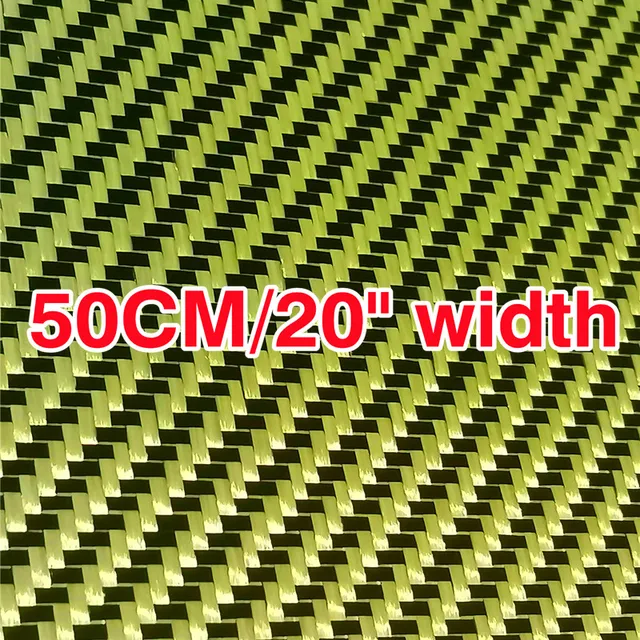 Red blue yellow Kevlar & Carbon fiber mixed Hybrid Fabric cloth 3K ...