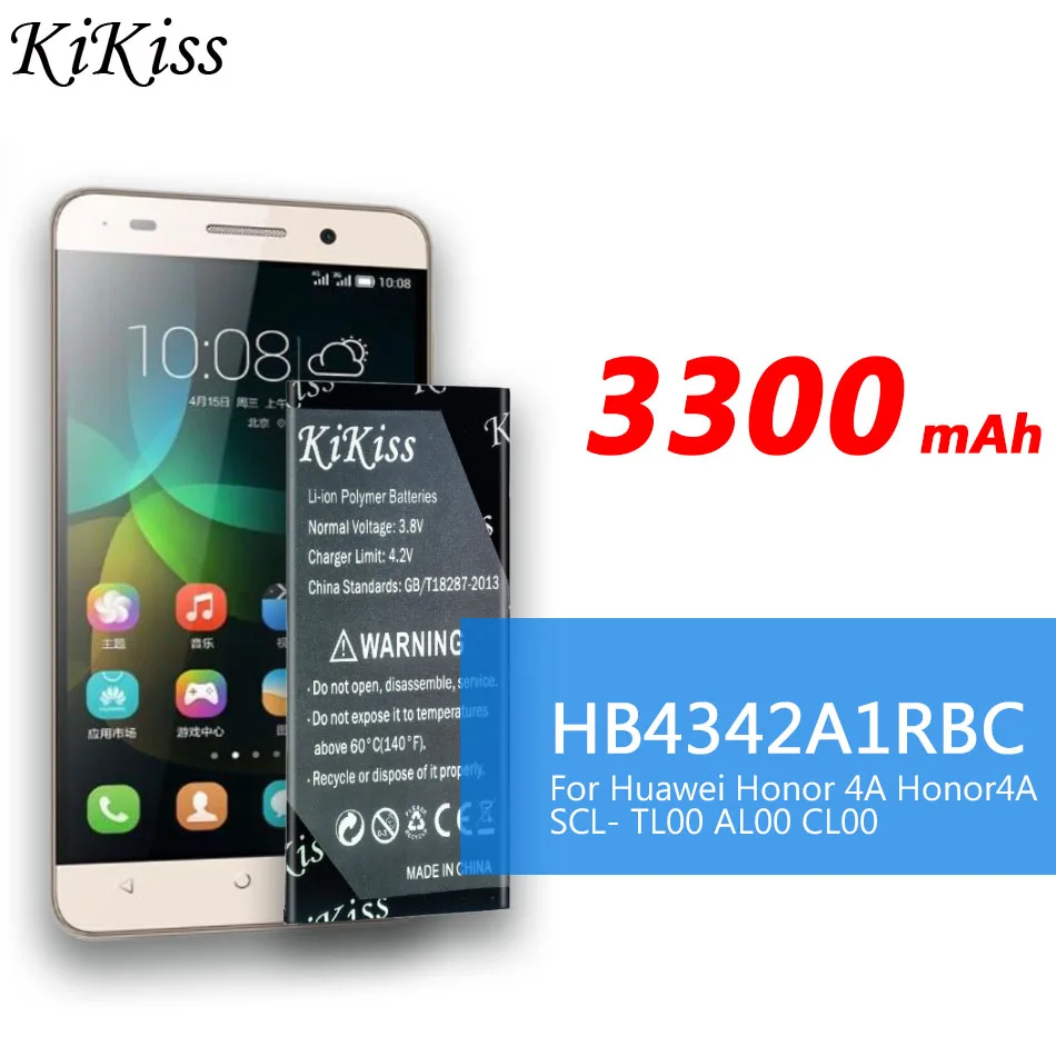 Batteria Kikiss Muslimah Per Huawei Y5Ii Y5 Ii 2 Ascend 5 + Y6 Honor 4A Scl-Tl00 Per Smartphone Honor 5A Lyo-L21