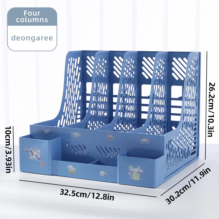 صندوق تخزين مجلد رف الملفات متعدد الألوان، صندوق م...