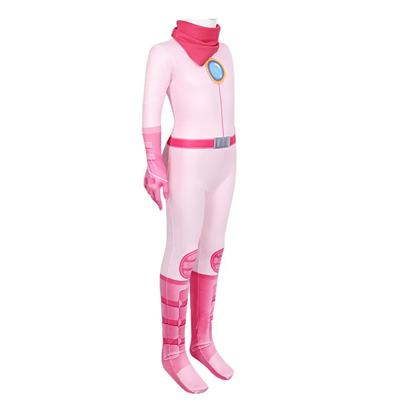Halloween Costume Anime Bodysuit Costume Halloween Mario Bikini Princess Cos Jumpsuit Anime Movie Battle Dress Cosplay Play Tights Costumes Children Holiday Gift