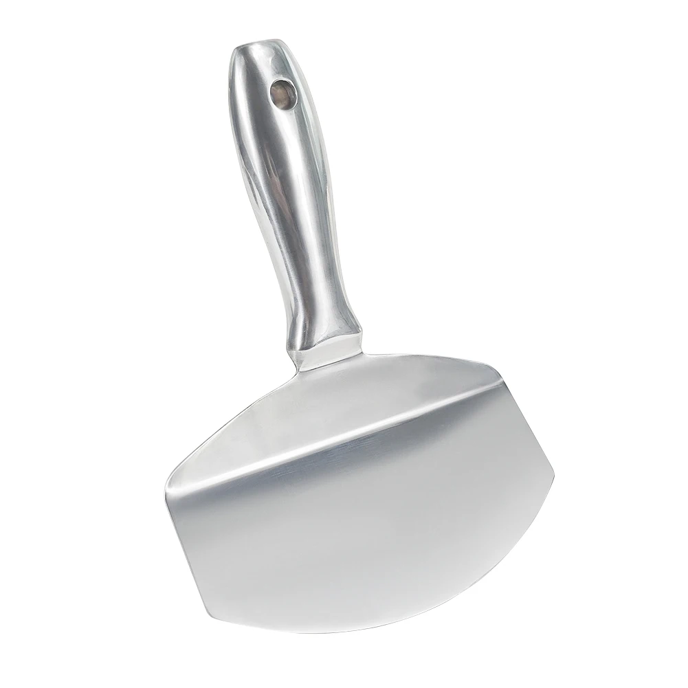 Stainless Steel Bucket Scoop Mud Scoop Putty Knife Scraper Drywall and Plaster Tool Hand Tool for Drywall Finishing 5