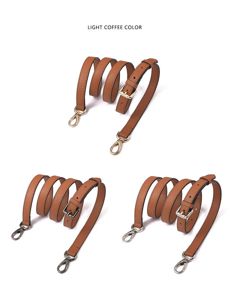 Genuine leather bag strap Adjustable strap crossbody guitar shoulder bag Replacement belt Togo leather