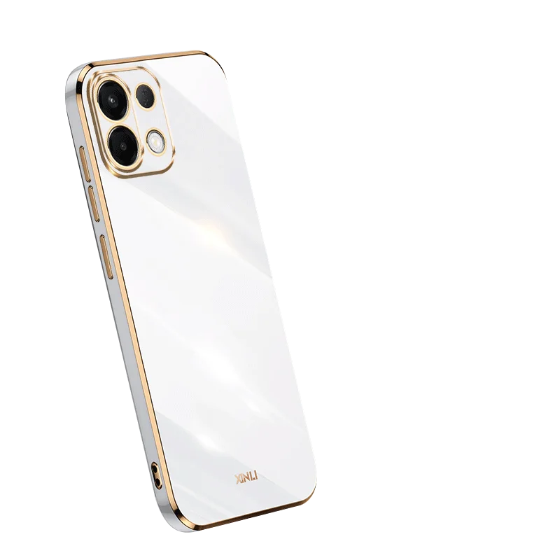 Sleek Anti-Shock Plating TPU Gel Phone Case