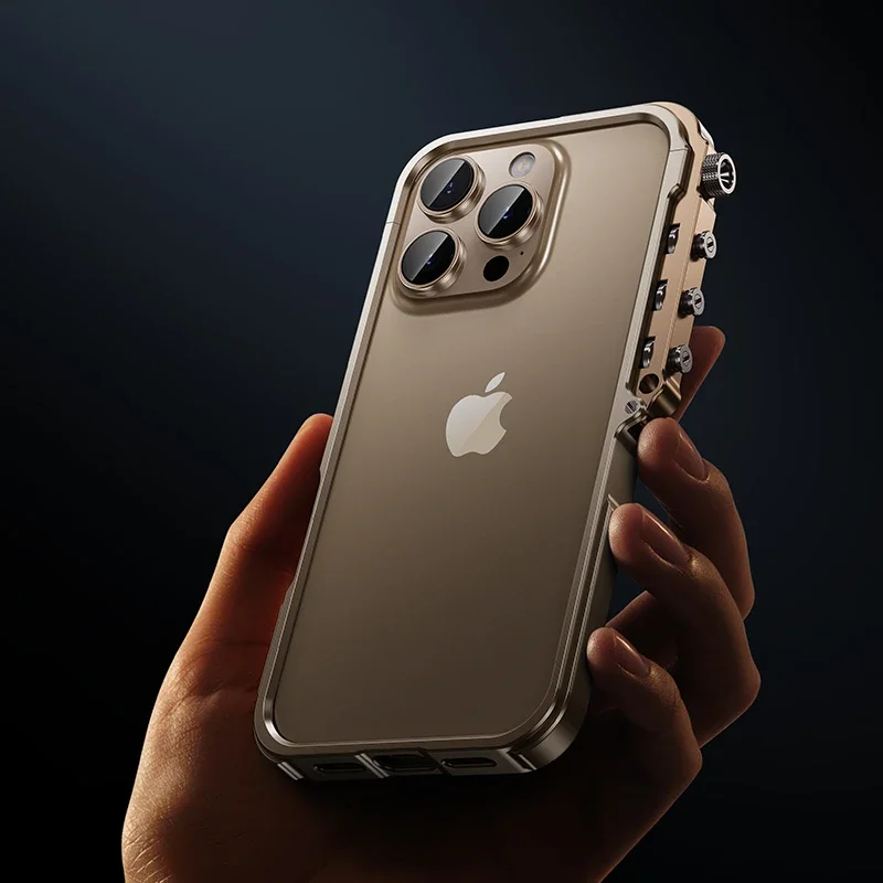 Premium Armor Aluminum Metal Bumper Frame Case - Hard Cover Accessory