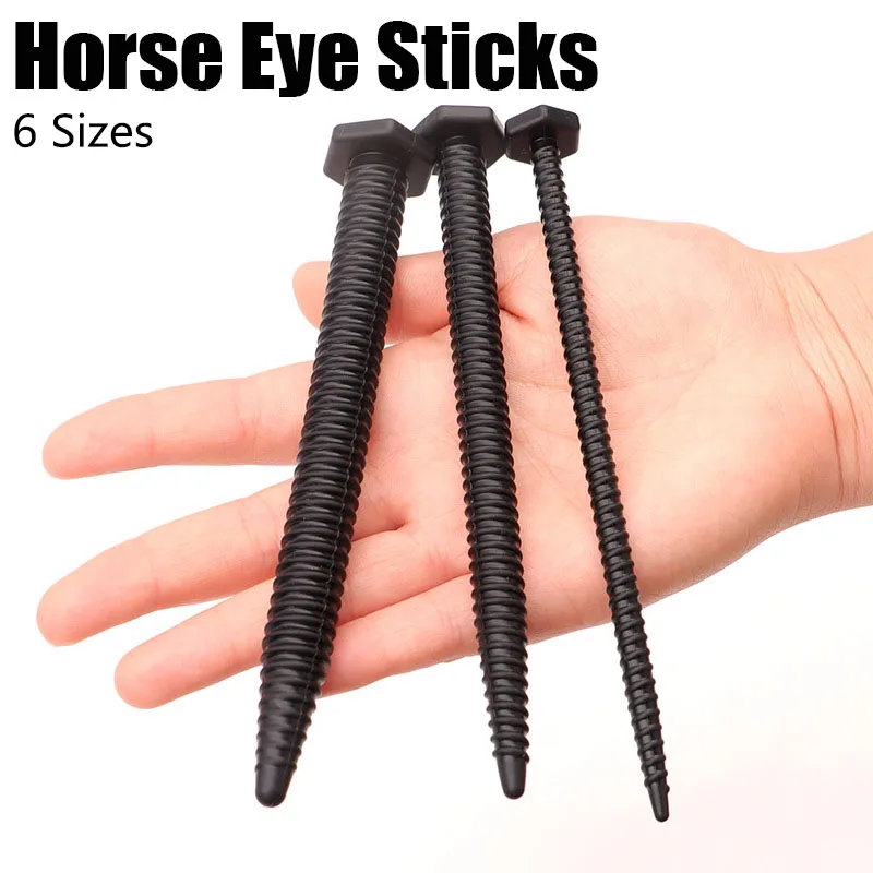 6 Sizes Soft Silicone Horse Eye Stick Urethral Dilator Horse Eye Stick Penis Rod BDSM Penis Plugs Stimulator Catheter Sex Toys