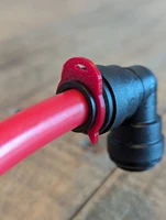 Lot de 10 clips de verrouillage rouges de 12 mm pour caravane, compatibles John Guest JG Push Fit Water, pour accessoires de camping-car 2