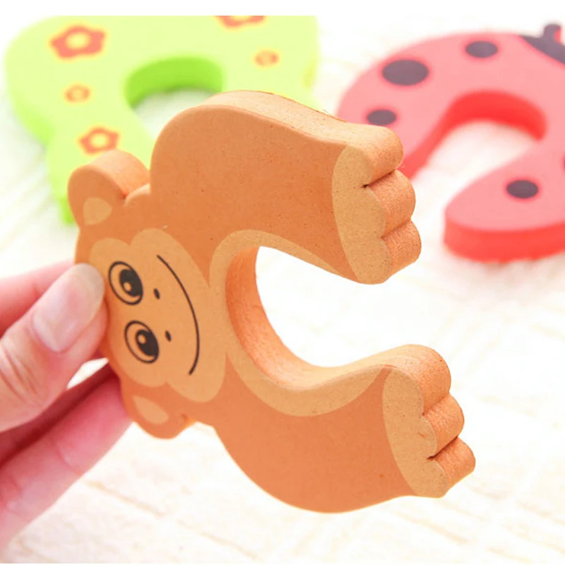 2/5pcs Baby Safety Door Stopper Anti-Pinch Hand