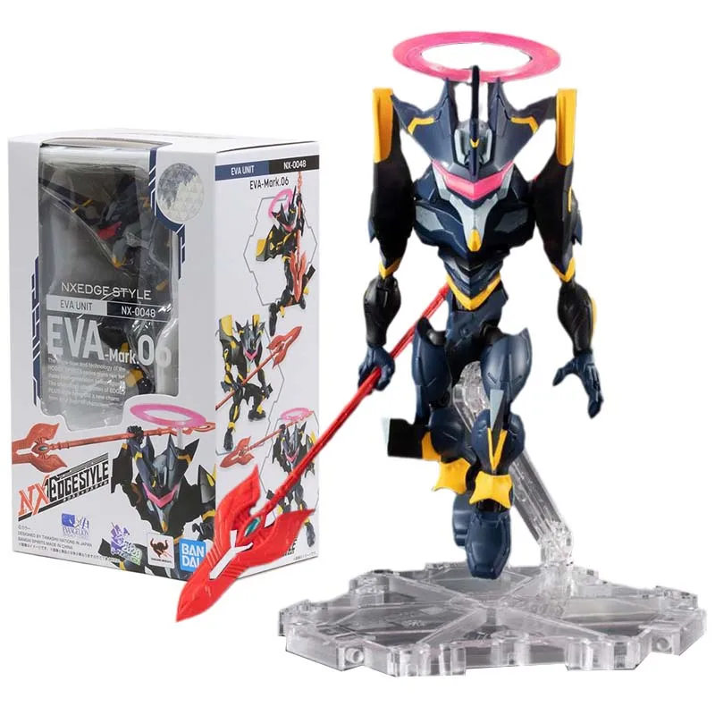 

Bandai Figure Evangelion Anime Figures NX NXEDGE EVA-Mark.06 Mobile Suit Gunpla Action Figure Toys For Boys Children's Gifts