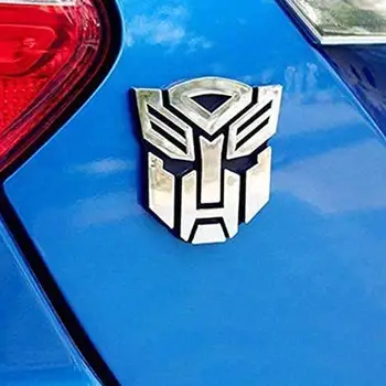 3D Transformer Emblem Car Sticker Badge 1