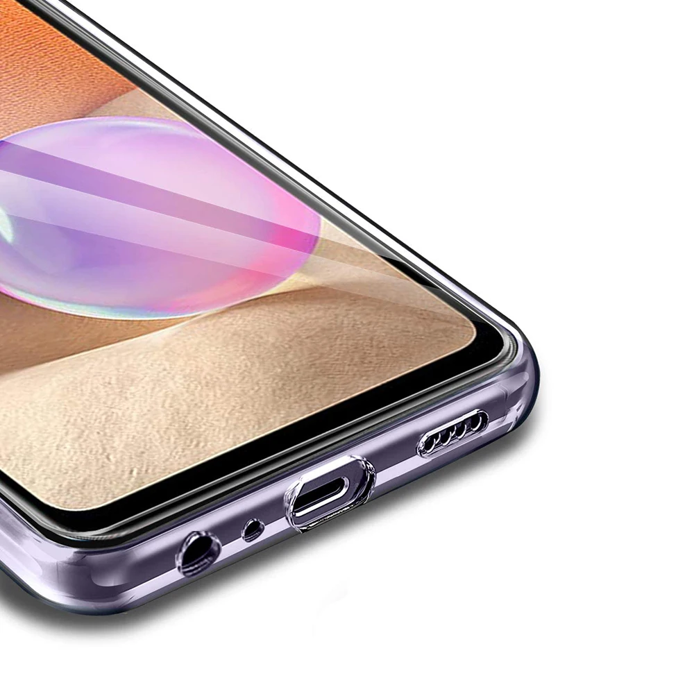 Klare Hülle für Samsung Galaxy A52 A51 A50 A32 A31 A30 A72 A71 A70 A40 A50 A41 A22 A21s A20, stoßfeste, ultradünne, weiche Hülle – Detail 3