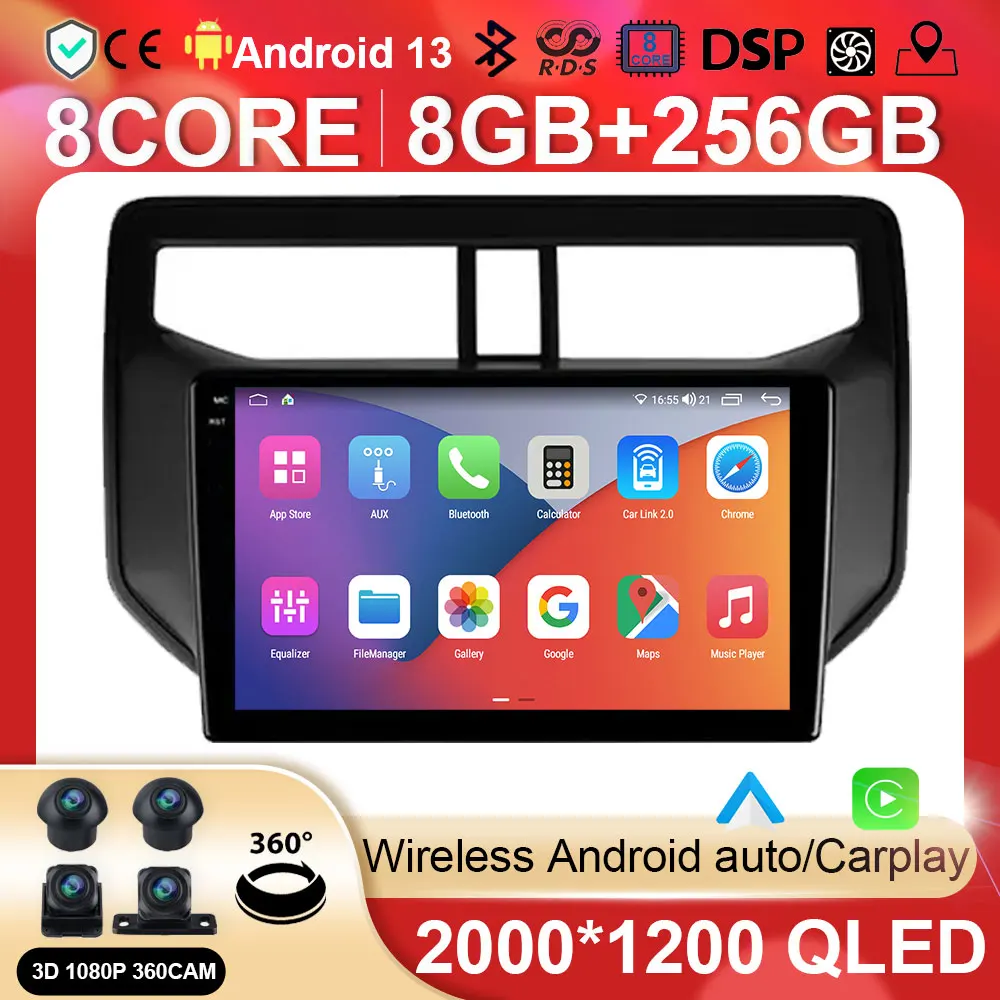 

Android Car Radio Multimedia Video Player Navigation For Toyota Rush 2017 - 2020 stereo GPS BT 5.0 No 2din 2 din dvd WIFI 8-128G