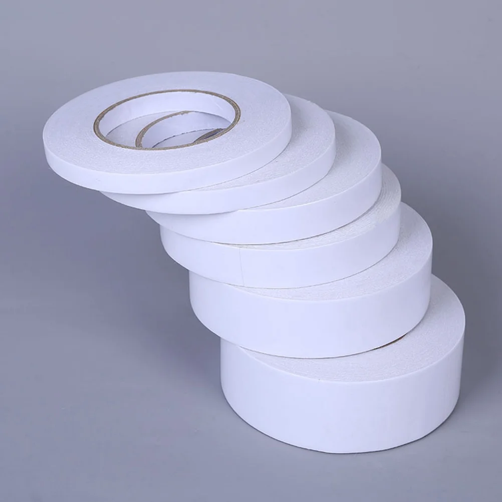 

1.2x800cm Double-Sided Adhesive Tape Arts Crafts Photography Scrapbooking Gift Wrapping Office School Stationery Supplies