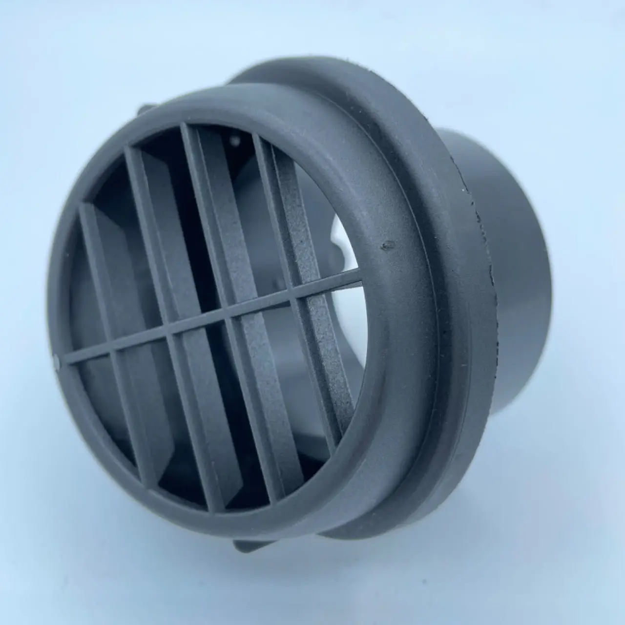 4 Grilles De Ventilation Rondes Universelles 50 Mm Pour Voiture, Camping-car, Bus Ou VTT - Noires, En ABS, Rotatives