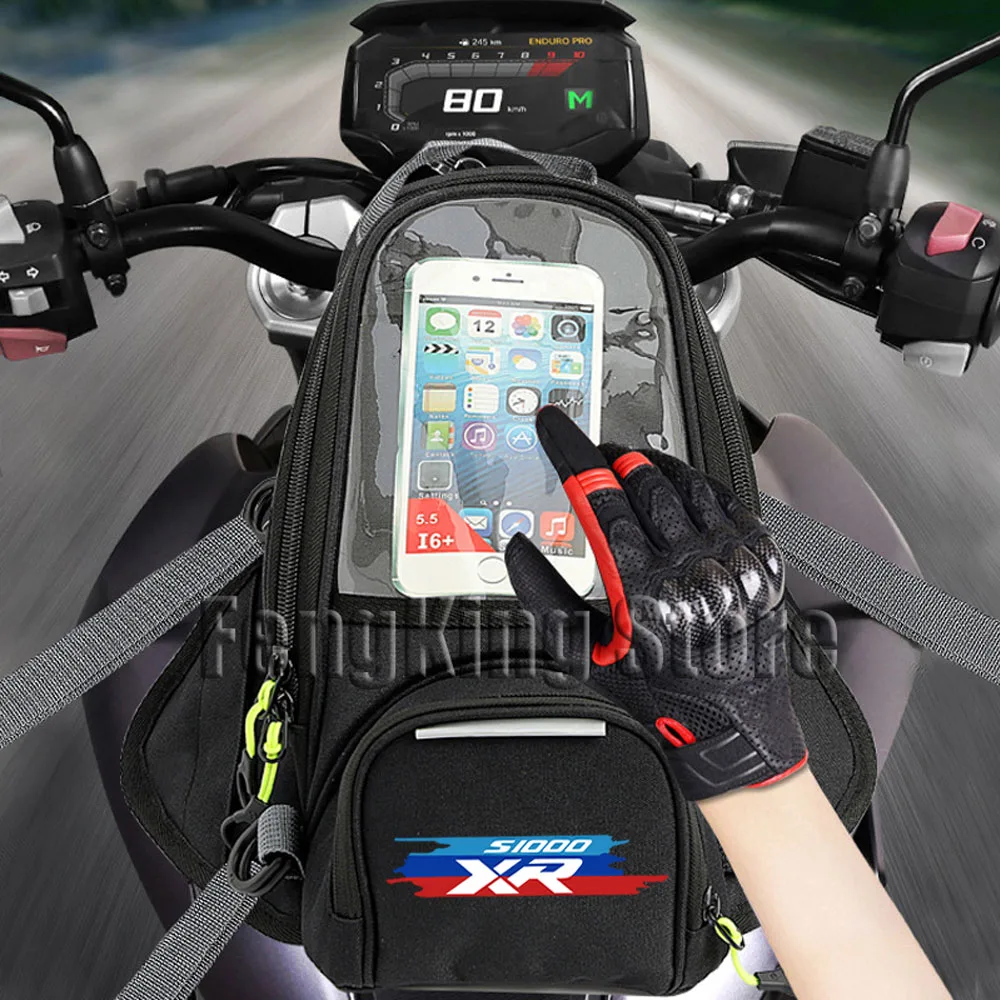 

Магнитная сумка для Мотоцикла BMW S1000XR s 1000 xr, сумка для езды на мотоцикле, сумка для навигации и топливного бака, большой экран