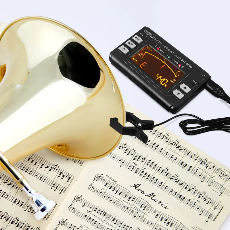 Metronome Tuner 3 In Digital Wind Instruments Tuner Alto Saxophone Flute Clarinet Trumpet Tuba Clip Pickup