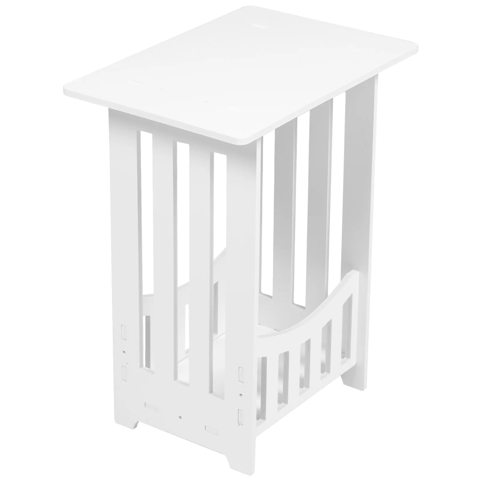 Modern Style Table Living Room Sofa Side Table Bedroom Nightstand Hollow Bedside For Room Night Sofa Side Rack