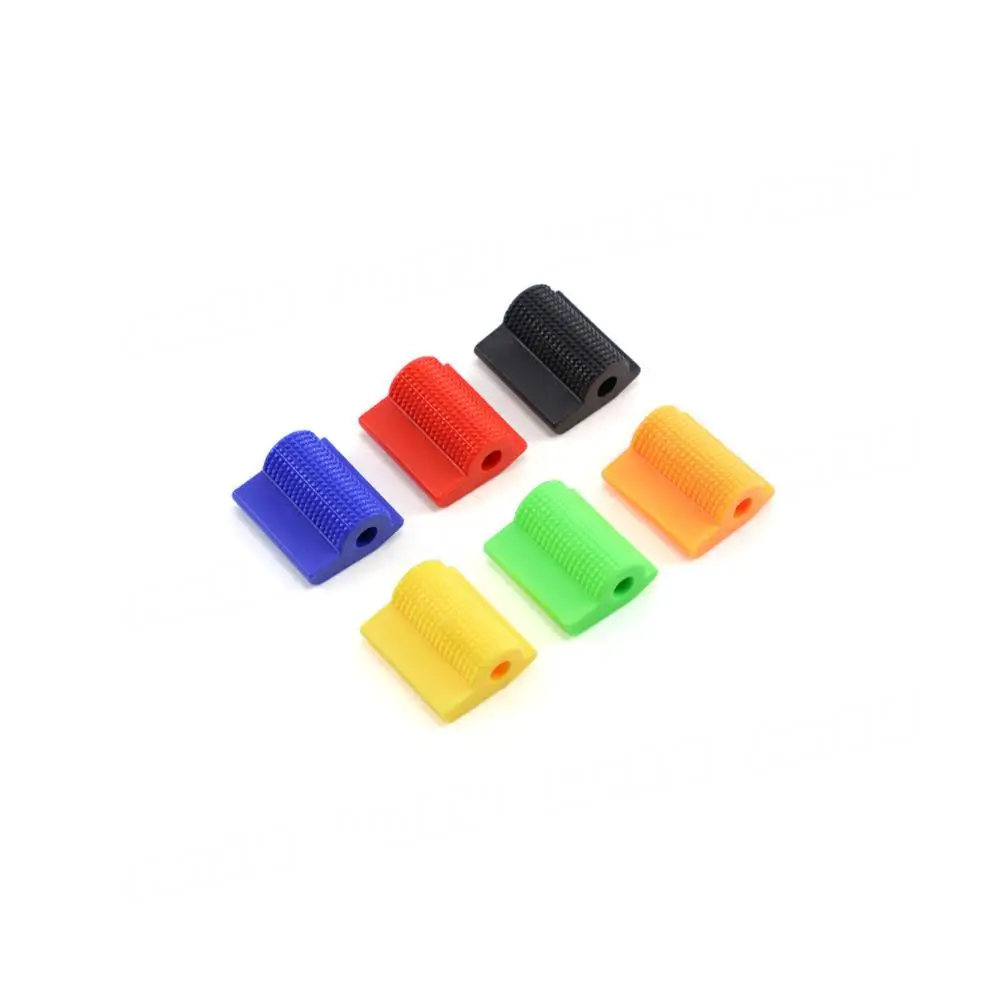 Motorcycle Shift Gear Lever Pedal Universal Rubber Cover Shoe Protector Foot Peg Toe Gel Body Kits Decoration Accessory motorcycle accessories motorcycle footrests motorcycle foot pedals motorcycle gear shift cover