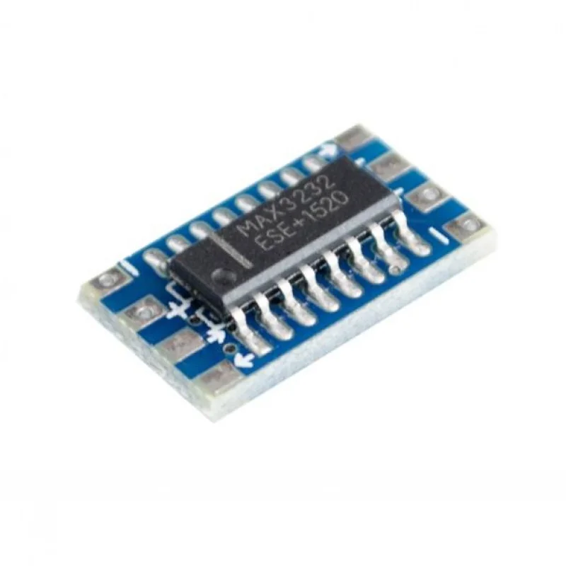 

10 pcs/lot mini RS232 MAX3232 levels to TTL series converter card