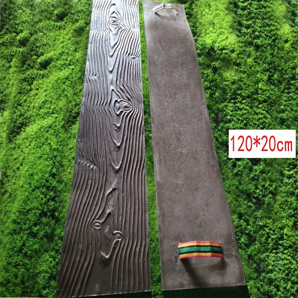 Cement imitation wood grain floor stamping mold courtyard concrete wood grain floor old ship antiseptic pavement produ