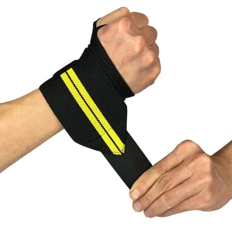 Adjustable Wristband Wrist Support Weight Lifting Gym Training Wrist Support Brace Straps Wraps Crossfit Powerlifting 1 Pcs